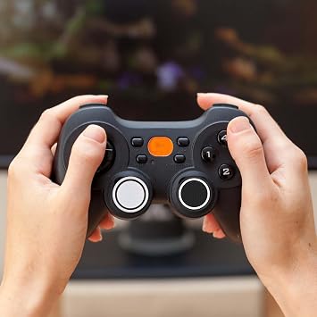 4pcs Thumb Grips, Full Protection Anti-Slip Anti-Scratch Anti-Fingerprint Protective Cover Thumb Joystick Cap Compatible with PS5 PS4 Xbox Series X/S Xbox One Switch Pro Controller