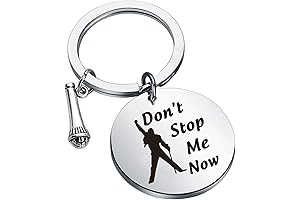 Don't Stop Me Now Keychain: A Majestic Accessory for Queen Enthusiasts