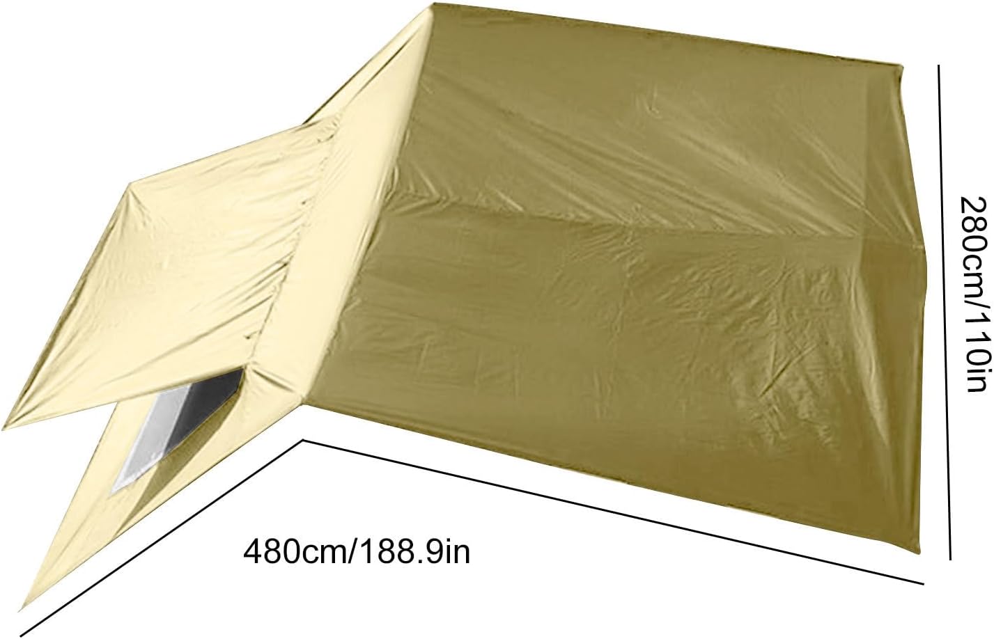 Car Awning Camping,Waterproof UV Protection Sun Shelter - Car Side Awning Tailgate Canopy | for Vehicle Truck Automotive RV Outdoor Fishing Hiking Picnic Beach Yard