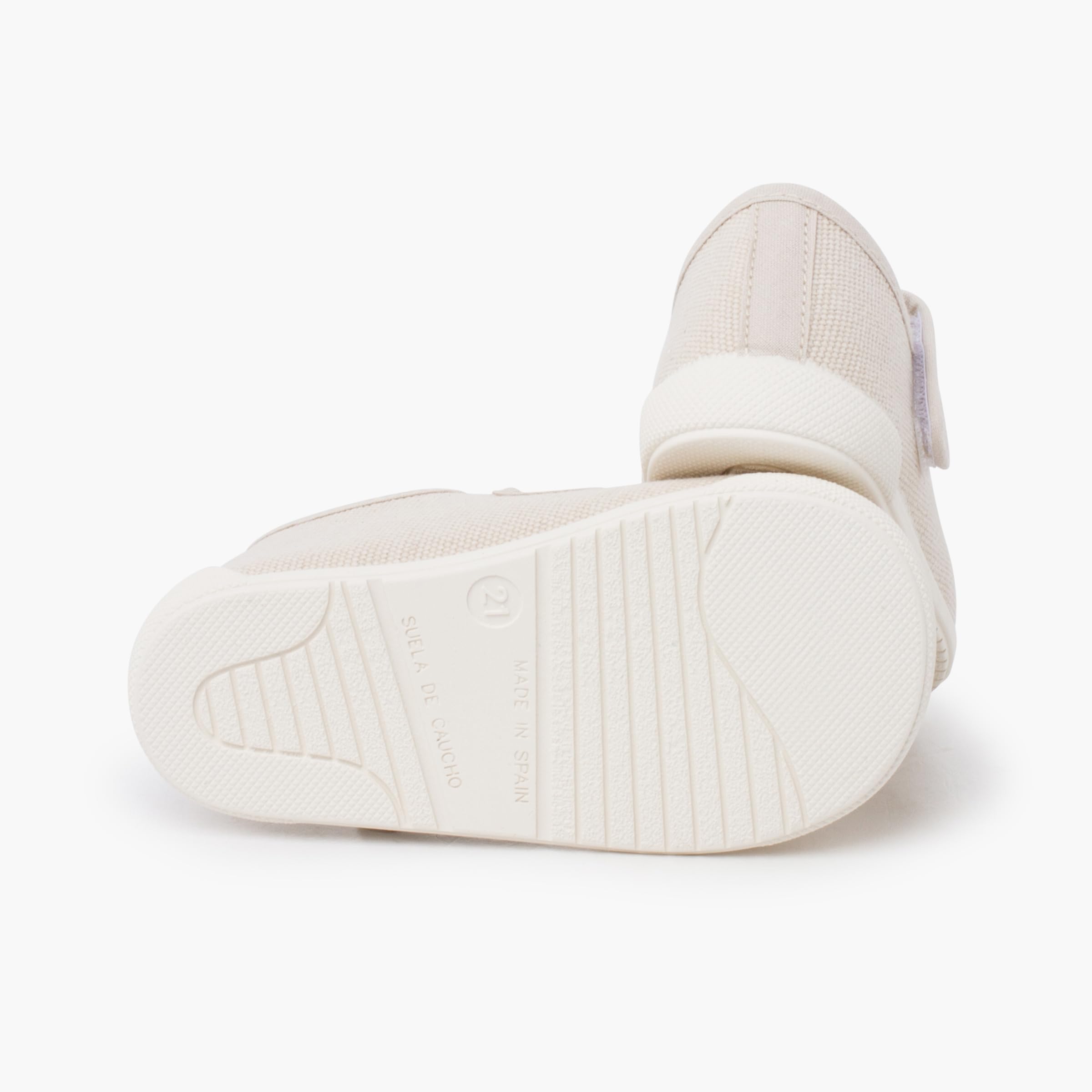 Pisamonas Pepitos Barefoot Lona Canvas Tira Adherente