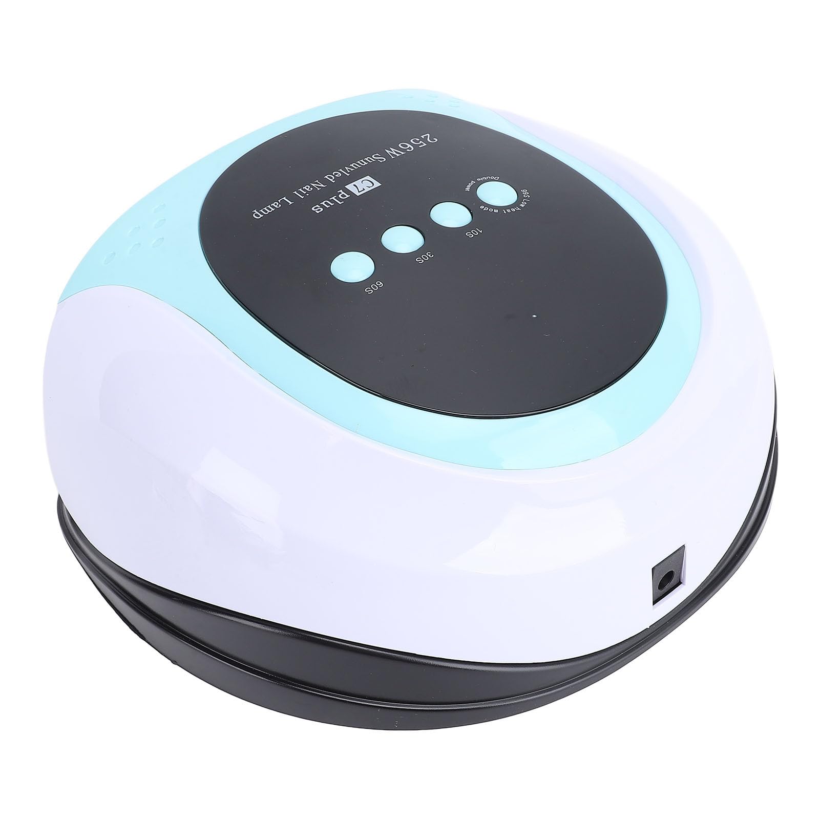 Secador de uñas de 256 W, lámpara LED U v con 3 configuraciones de temporizador, fuente de luz dual de secado rápido, luz de uñas con mango portátil con guantes de