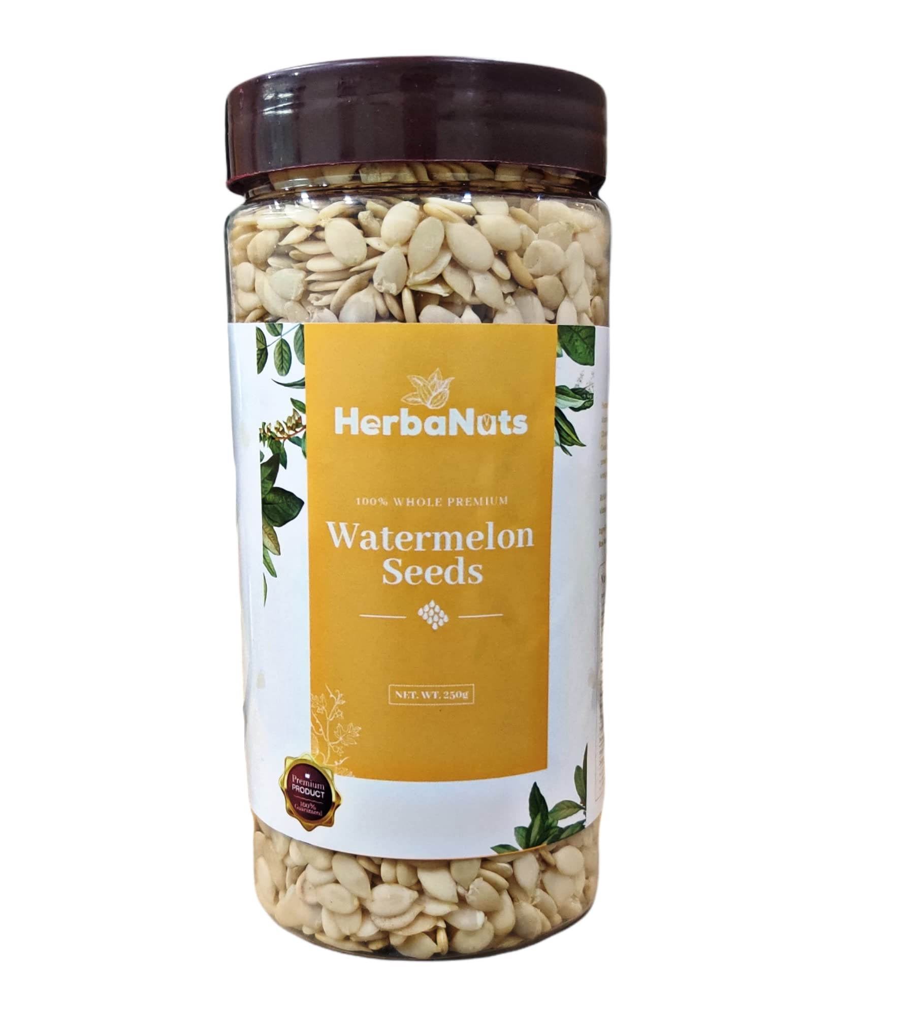 Herbanuts Watermelon Seeds 1Kg, Watermelon Seeds for Eating, Tarbuj Beej, Char Magaz, Magaz Watermelon Seeds, Raw Watermelon Seeds, Diet Food, Magaj Seeds, Jar Pack (B09TQ1VD15) Amazon Price History, Amazon Price Tracker