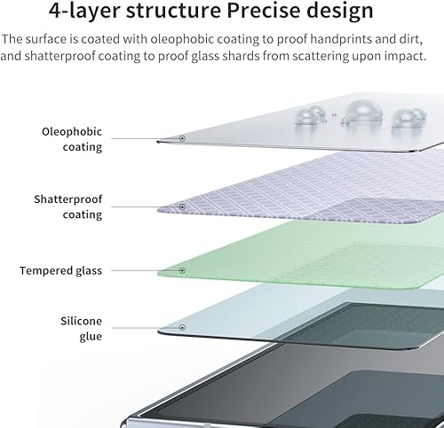 Miniatura 6 de Sinjimoru Protector de pantalla para Samsung Galaxy Z Flip 5 Z Fold 5, vidrio templado transparente para Galaxy Z Flip 5 Z Fold 5. Sinji Glass Z