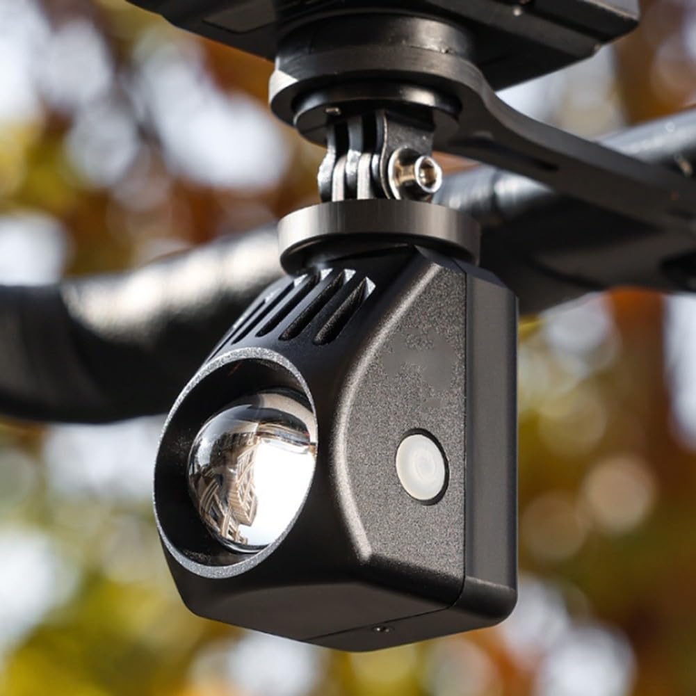 Ciclo faro, Outdoor Ricaricabile Antipioggia Luce LED per Night Riding Safety Front Lamp Bike Torcia Accessorio