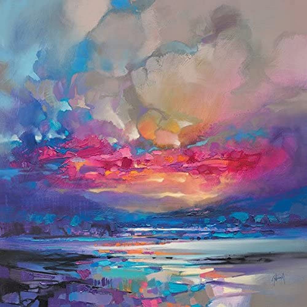 Scott Naismith     'Quantum Skye' Canvas 85X85cm , BrandAlley