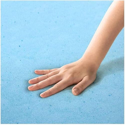 Miniatura 3 de FoamRush Cubrecolchón de espuma viscoelástica de gel de 1 pulgada, tamaño matrimonial, fabricado en Estados Unidos, 1 x 53 x 75 pulgadas