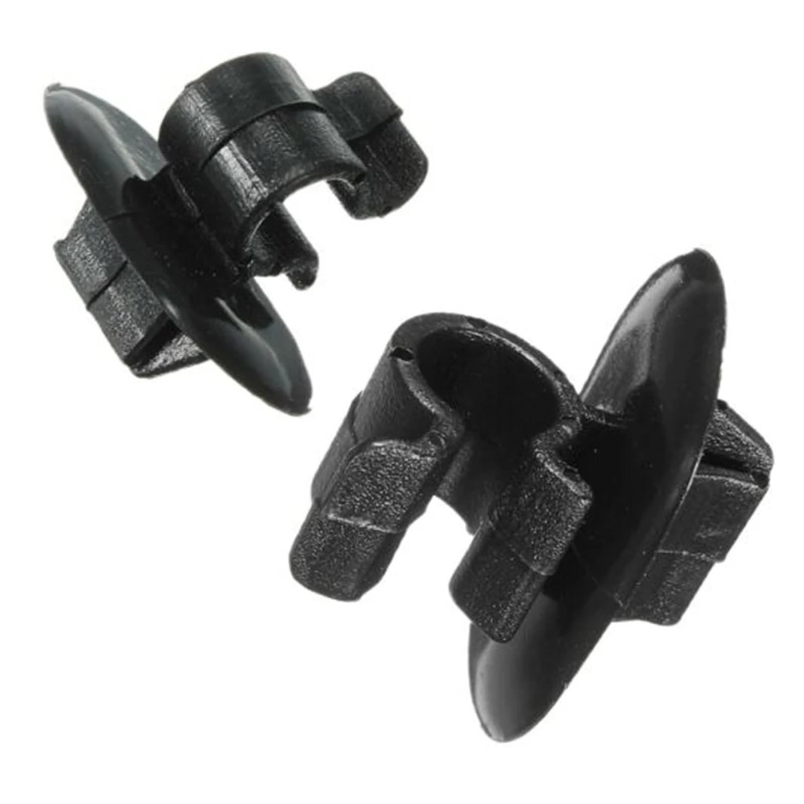 FDCSKINX 2pcs Bonnet Stay Clip Hood Retainer Plastic Holders for Support Strut Rod Compatible Car Buckle Fittings