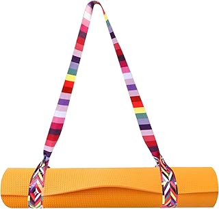 Acooruiteng Yoga Mat Carry Strap Yoga Mat Yoga Mats Carry Strap Adjustable Yoga Mat Strap Yoga Mat Strap Yoga Mat Straps f…