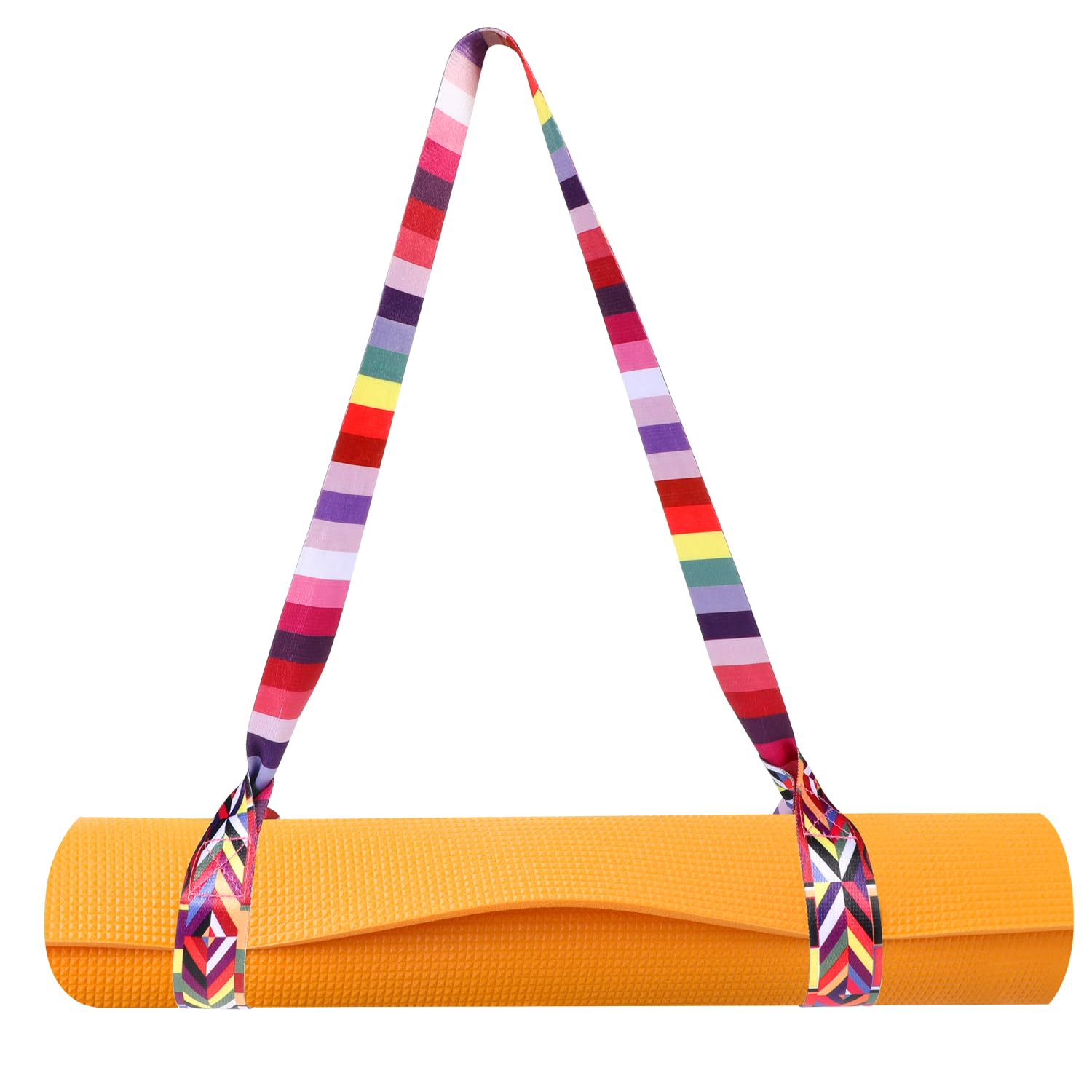 Yogamatte Tragegurt Yogamatte Yogamatten Tragegurt Verstellbare Yoga Mat Strap Yoga Matte Tragegurt Yogamattenriemen für Pilates Dehnen und Fitness(Yoga Mat Not Included)