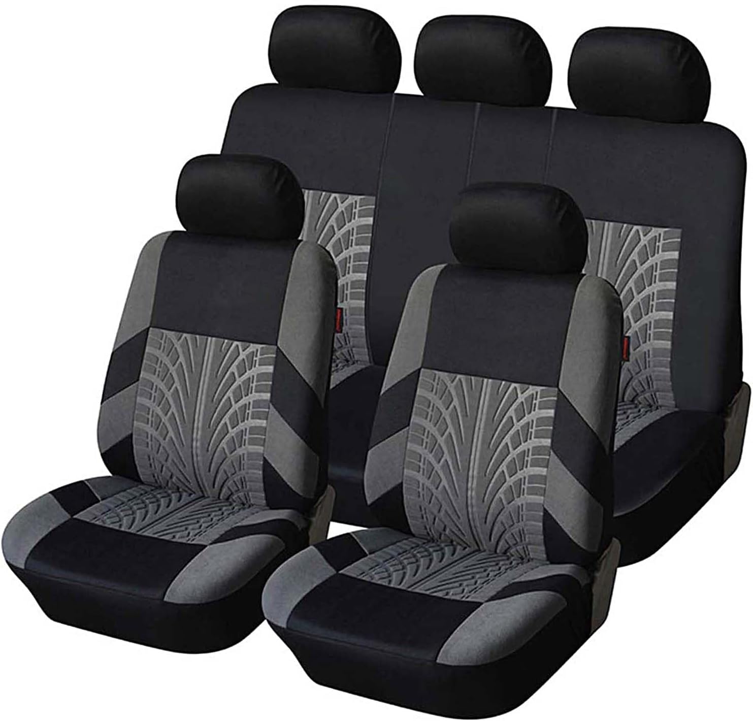 9 Stuks Autostoelhoezen voor KIA NIRO EV Hybrid 2022 2023 2024 2025, Achterstoelhoezen Stoelkussenbeschermers, Ademend en Antislip
