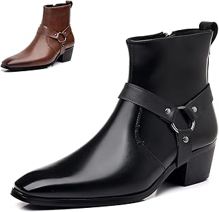 High Heel Boots For Men Picks collage image 2