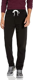 Southpole Men's Basic Fleece Jogger Open Bottom Sweatpants