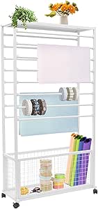 Amazon.com: NTNOEA 59in 16 Tier Ribbon Organizer Rack, Ribbon Holder ...