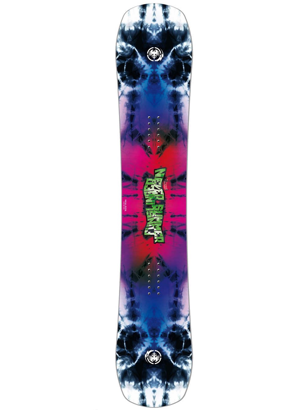 Uomo Freestyle Snowboard Never Summer Fun Slinger 156 2017 Snow board, a tinta unita, 156
