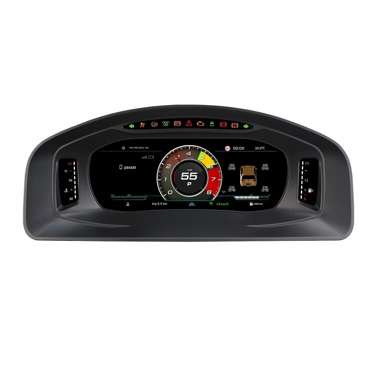 Panel de instrumentos digital 10.25 para Volkswagen Multivan T5 2008-2015 Carplay 6