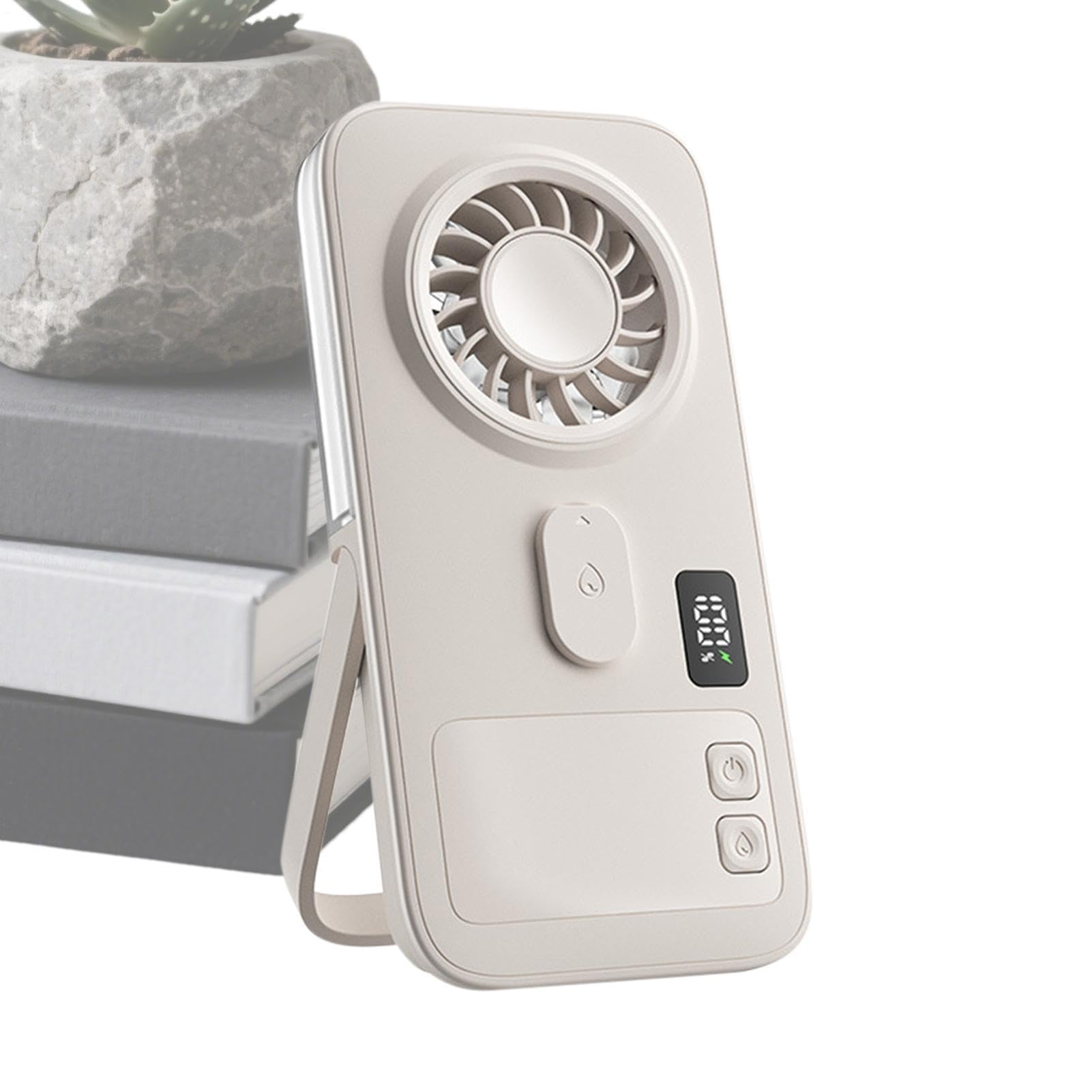 Ventilateur ultra fin portable à batterie pour bureau et camping