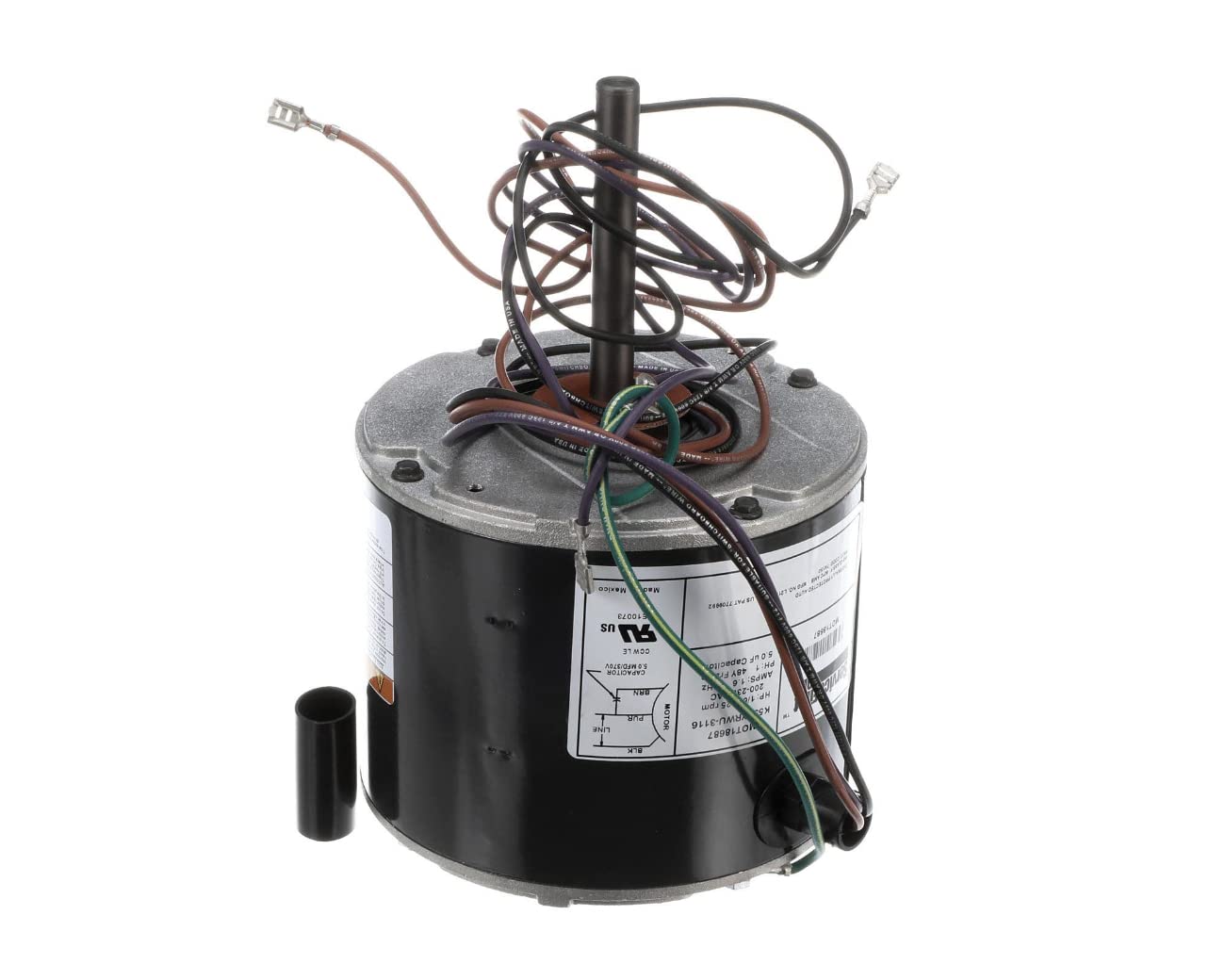 Trane Motor, 1/6 Hp, 200-230V, 48 Frame, 825 R