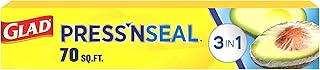 Glad Press'n Seal Plastic Food Wrap - 70 Square Foot Roll (Package May Vary)