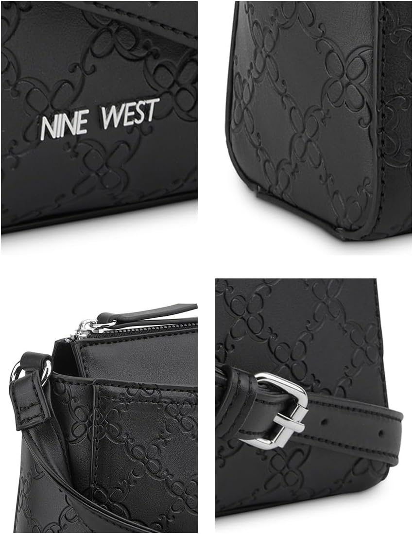 Nine West womens Bowie Mini Top Zip Crossbody - Image 5