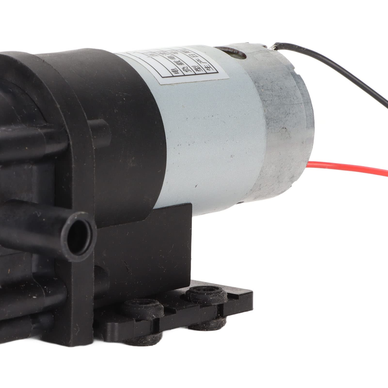 Qcwwy Pompa Dell'acqua a 24 V CC Ad Alta Pressione, Piccola Pompa per Acquario per Fontana, Piscina, Solare con Motore a Spazzole, Durata 1000 Ore