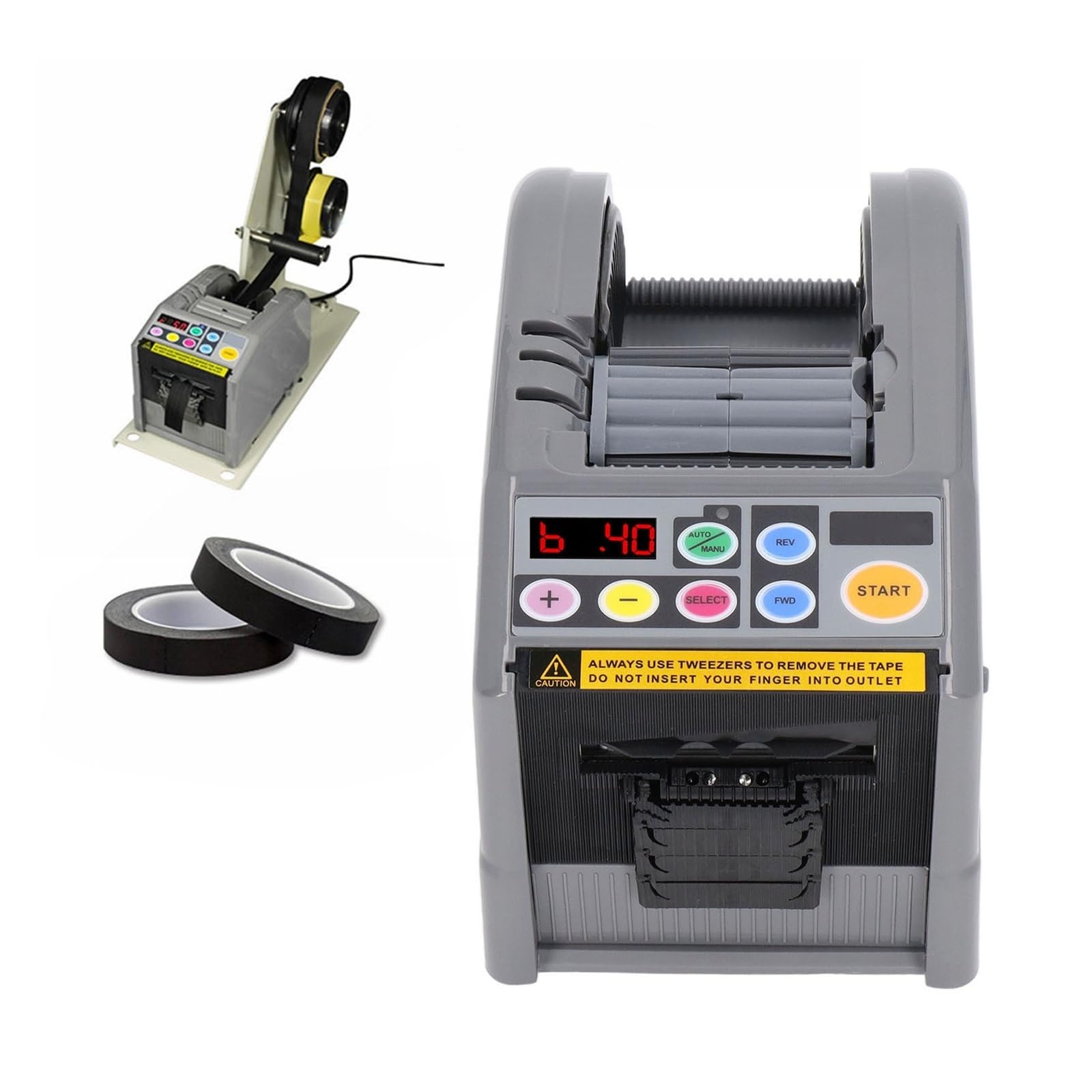 Distributore automatico di nastro adesivo Taglierina manuale elettrica automatica Macchina da taglio doppia for ufficio domestico