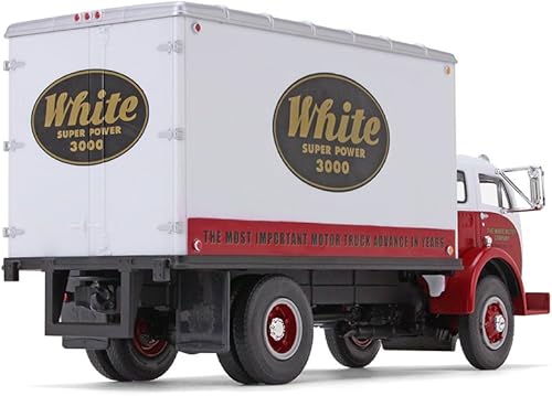 Miniatura 2 de First Gear Blanco Super Power 1953 Blanco 3000 Delivery Van (#10-4084)