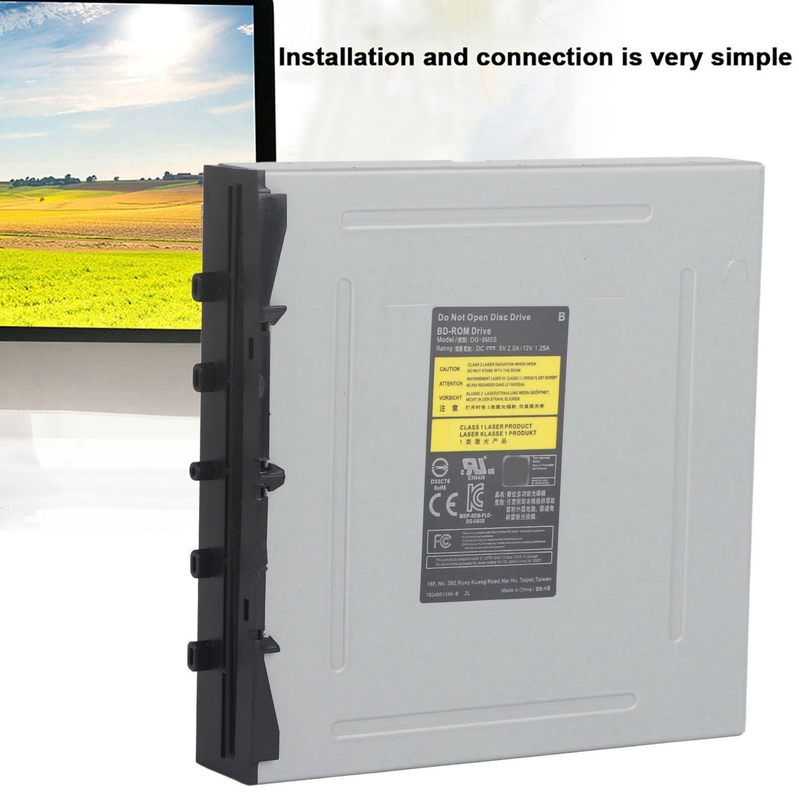 Dg 6M5S 02B One X Series X Disc Drive Unità Incorporata in Metallo Lega di Alluminio Portatile Adatta Per Una Console di Gioco X Dg 6M5S