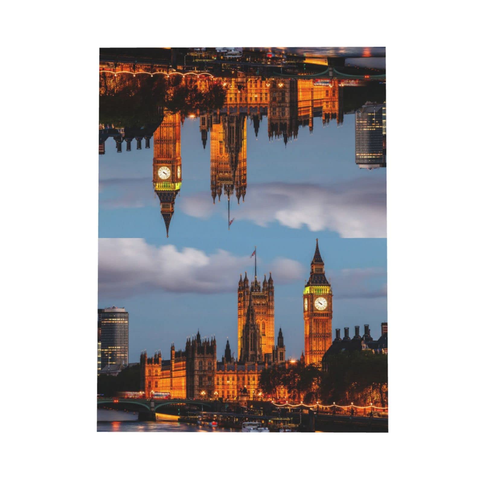 1 Carte De Vœux (insert Photo) – Couple Romantique London Big