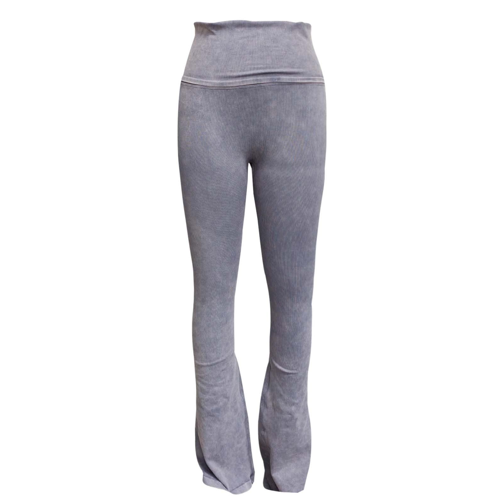 Générique Pantalon Yoga Femme Fluide Bas De Jogging Bootcut Hosen avec Poches Pants Fitness Danse Jogginghose Sportswear Femmes Legging Évasé Taille Haute Contrôle du Ventre