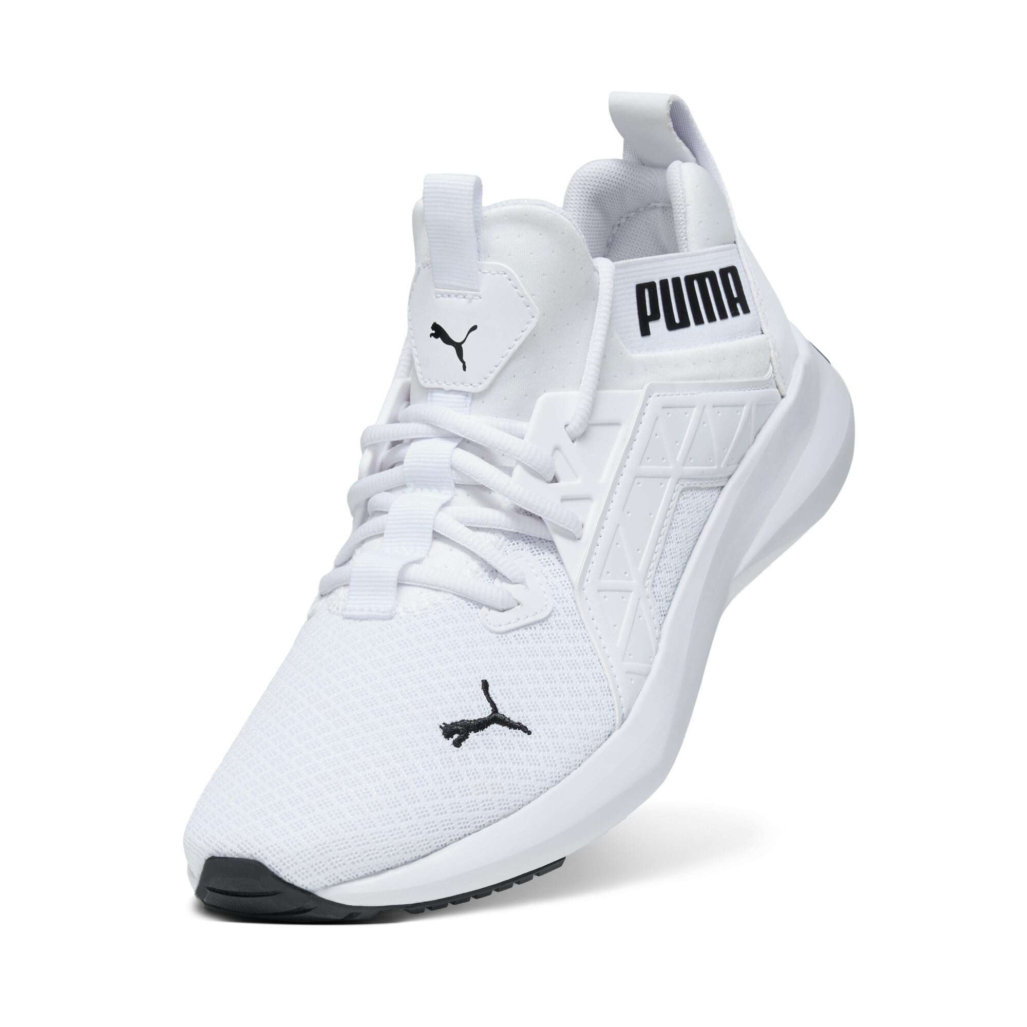Buty Sportowe, PUMA Softride Enzo NXT, Białe, Oddychająca Mesh, Model 195234 10, Lekkie Sneakersy
