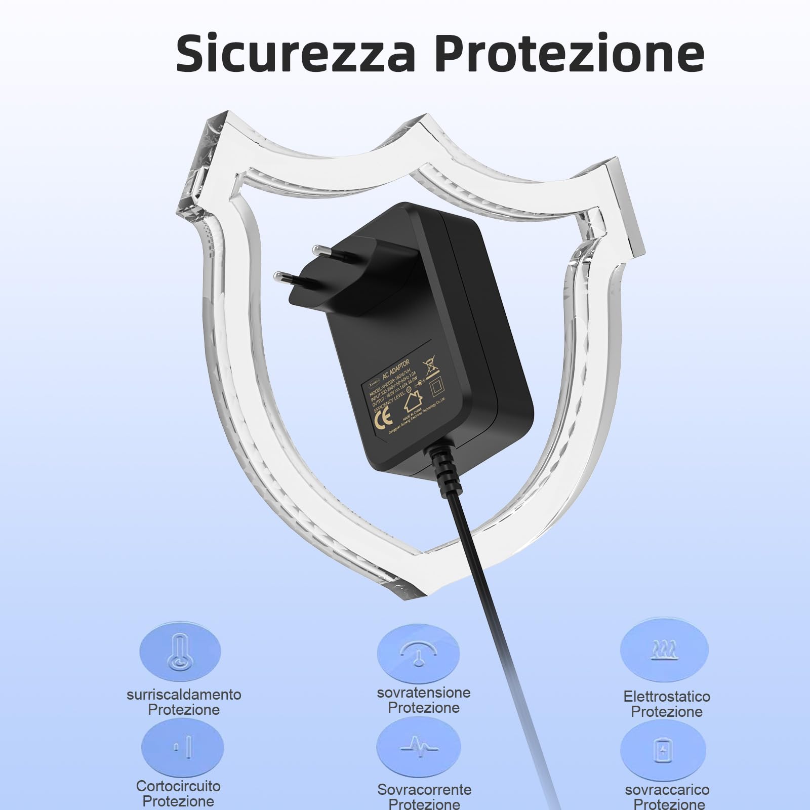 Amazon Alexa Power Cord Adapter Charger For Amazon Echo Dot 3rd/4th Gen, Echo Spot, Fire TV Cube - 15W Power Supply Echo Amazon Dot - Foto 9