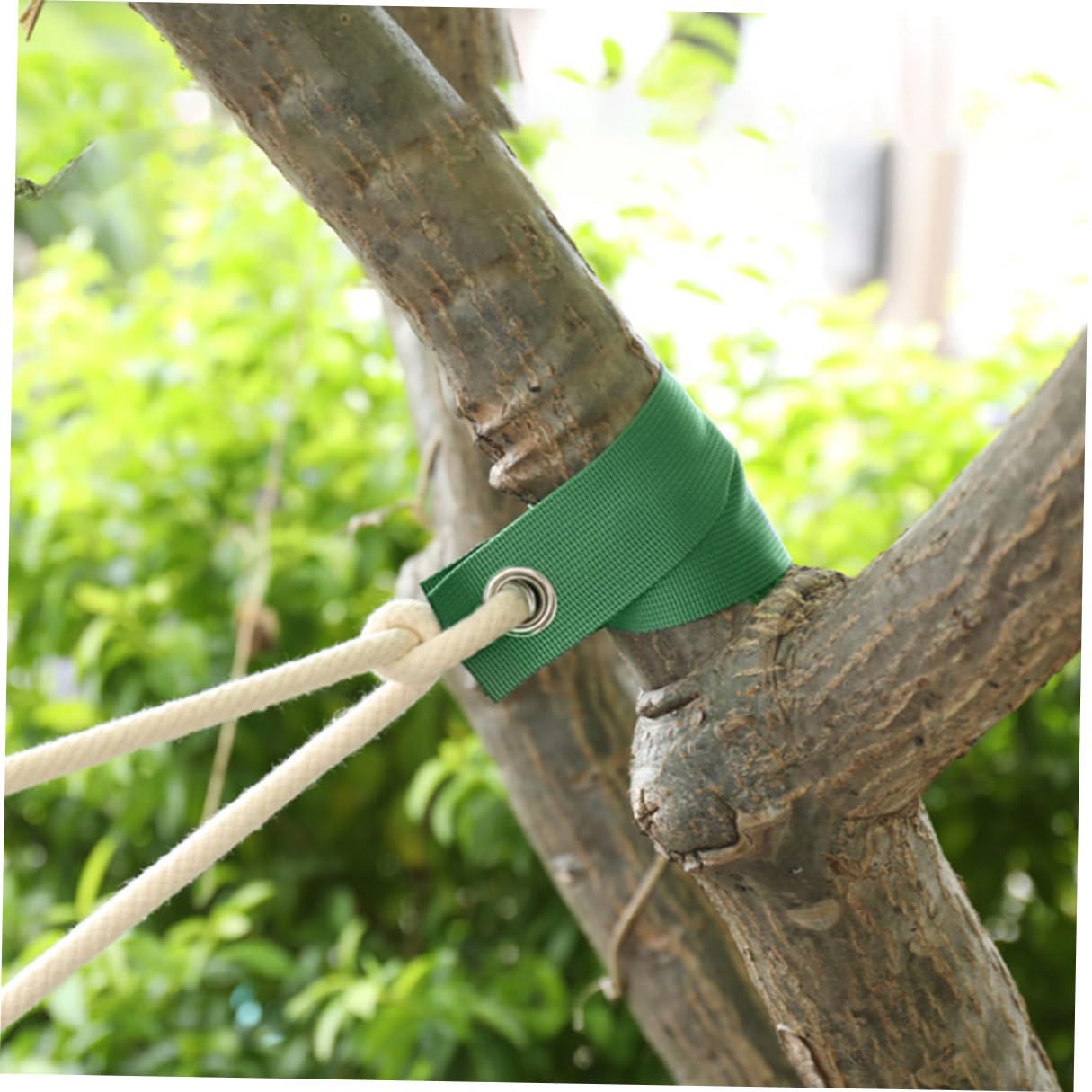 Baumbefestigungsgurt 1 Rolle aus Canvas, Verstellbar für Pflanzen und Bäume | Verschleißfest, für Außenbereiche im Garten, als Baumband und Pflanzenstützband