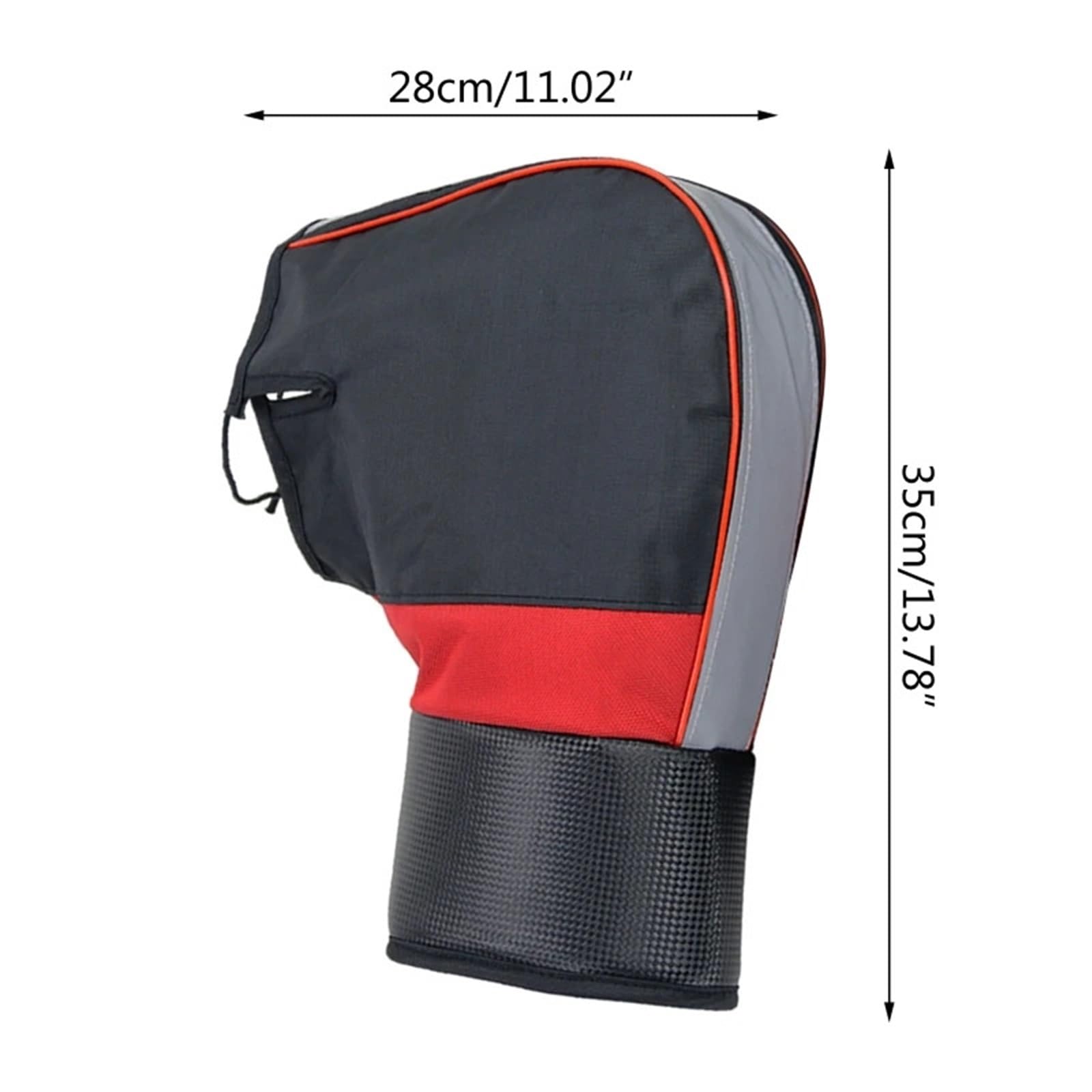 Rękawiczki na kierownicę, Rękawiczki z jednym palcem Ocieplacz dłoni unisex na zewnątrz(Black2)