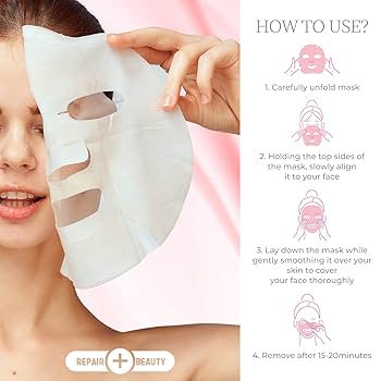 Amazon.com : Repair Beauty Hyaluronic Acid & Vitamin E Sheet
