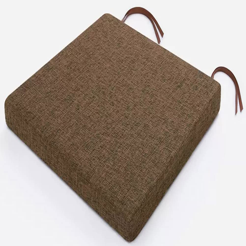 Podkładka na siedzisko z naturalnego lateksu, miękka, kwadratowa nasadka do biura, domu, ogrodu, do użytku wewnątrz i na zewnątrz, zielona, 34 x 24 x 5 cm