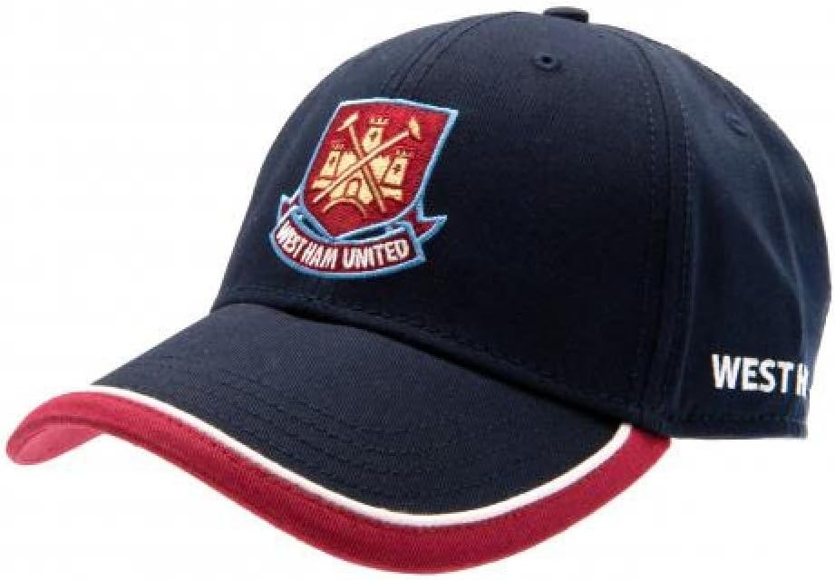 West Ham United FC Official Football Gift Cap - A Great Christmas/Birthday Gift Idea For Men And Boys