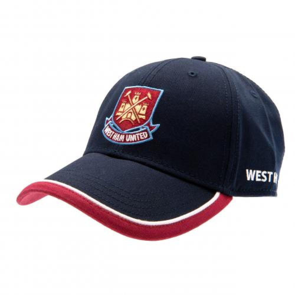 West Ham United FC Official Football Gift Cap - A Great Christmas/Birthday Gift Idea For Men And Boys