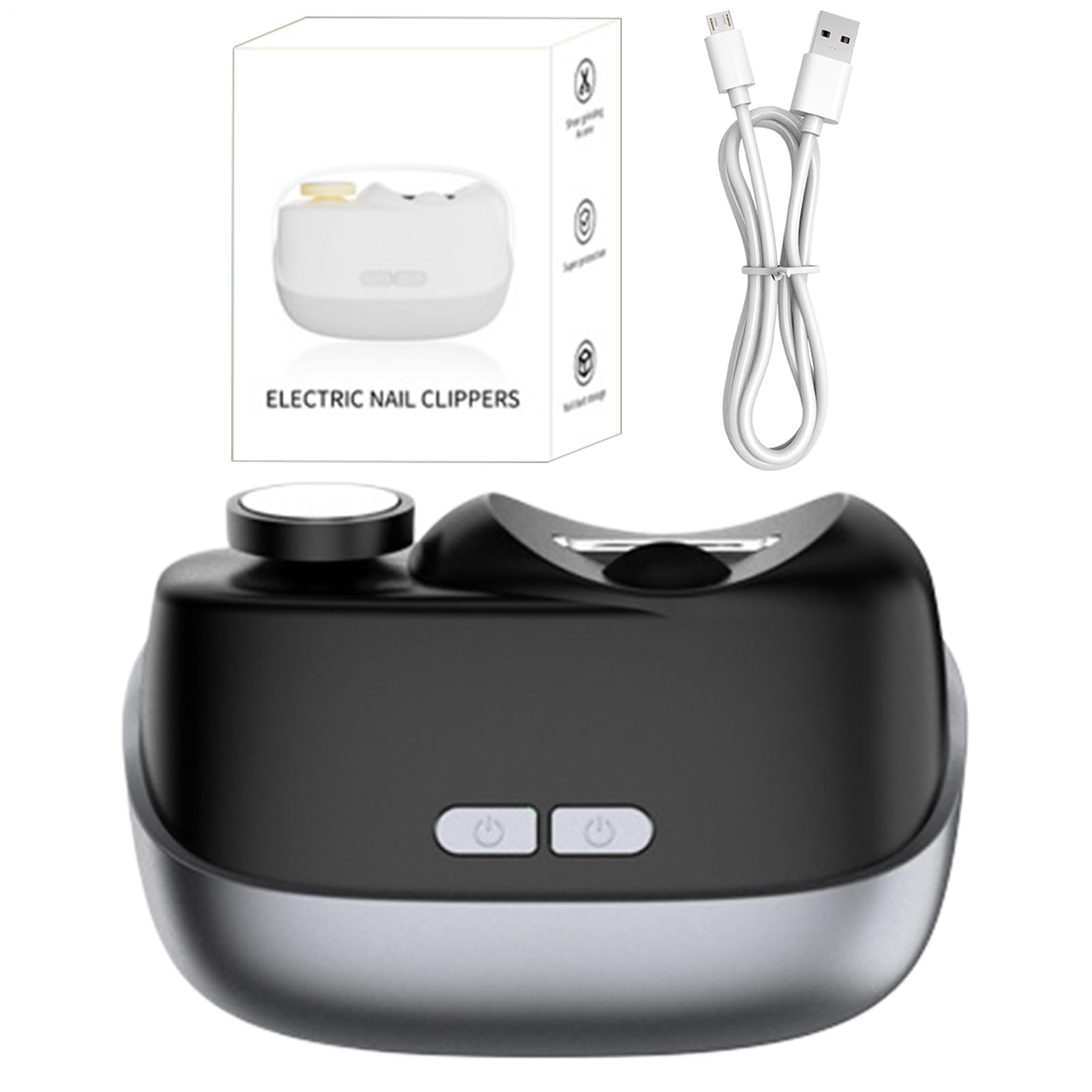 Coupe-ongles automatique portable, la solution douce et sans effort pour couper les ongles de nuit - 8