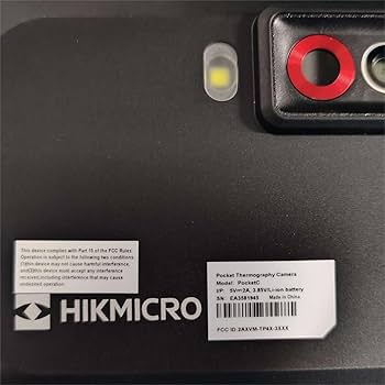 Amazon | HIKMICRO サーマルイメージングカメラ PocketC 256 x 192 IR