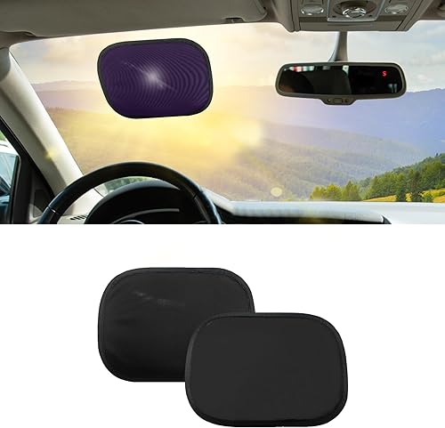 2 parasoles de ventana de automóvil para bebé, parasol para ventana de automóvil, parasol para ventana de automóvil y parabrisas, protección contra