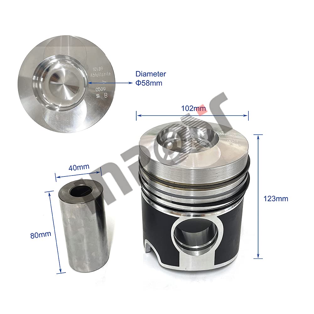 INPOST Nuovo kit di ricostruzione compatibile con Deutz BF6L913
