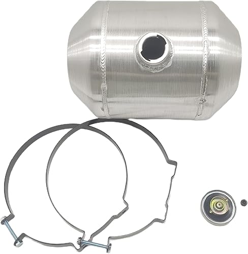 JSD con deflector interno Tanque de combustibletanque de gasolina, 4 galones, 10 x 14 pulgadas, salida central 14NPT