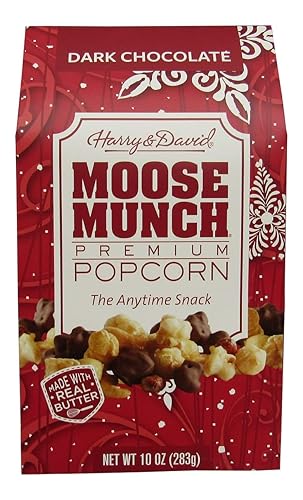 Miniatura 3 de Harry & David Holiday Moose Munch - Palomitas de maíz prémium de chocolate negro de 10 onzas, 2 cajas