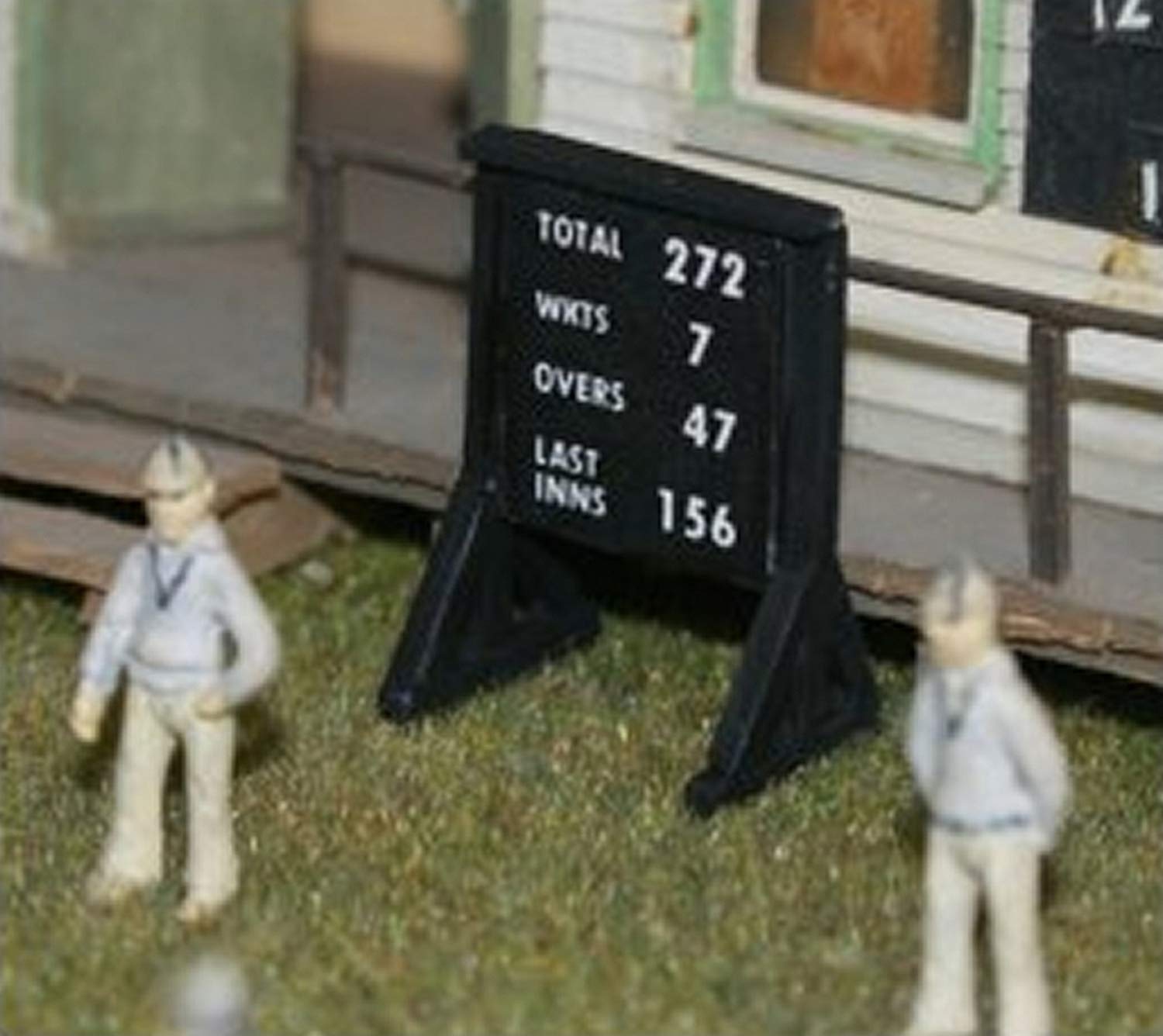 Langley Models Cricket Game Portable Scoring Board OO Scale UNPAINTED Kit F35c