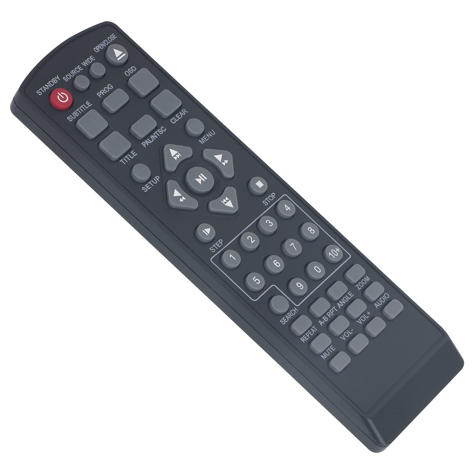 VINABTY PLA20DP001A Replacement Remote Control PLA20DP001A Remote Control Replaced for Polaroid PLA20DP001A Compact HDMI DVD Player for POLAROID PLA20DP001A DVD PLAYER Remote Control