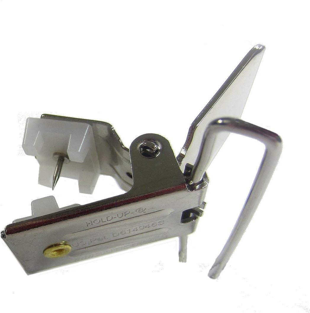 Hold-Up Silver No-Slip Replacement 12, 2 Inch Suspender Clips