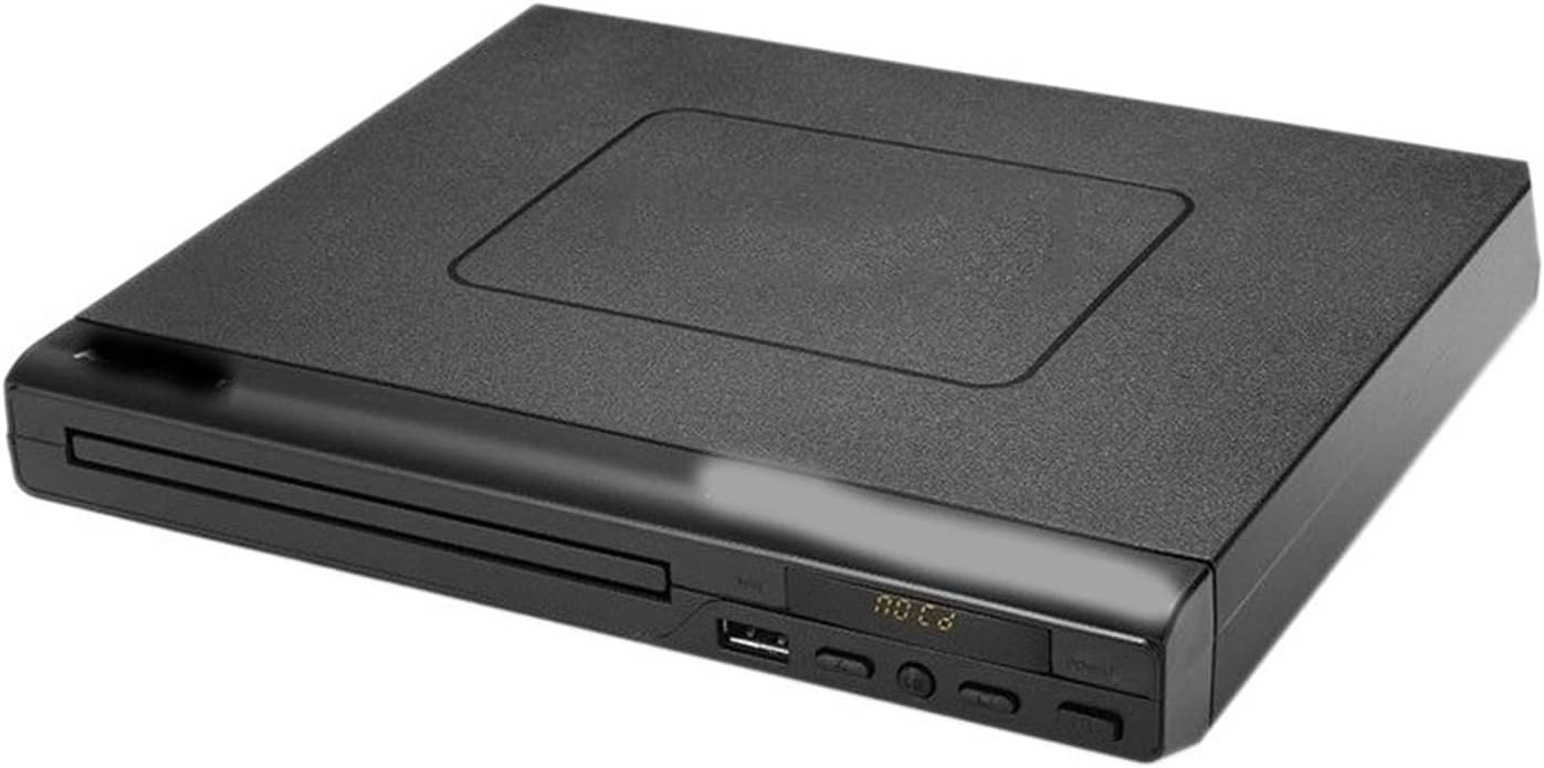 Portable DVD Player Portable DVD Player for TV Support USB Port Compact Multi Region DVD/SVCD/CD/Disc Player with Remote Control Not Support HD Mobile DVD Player for Kids