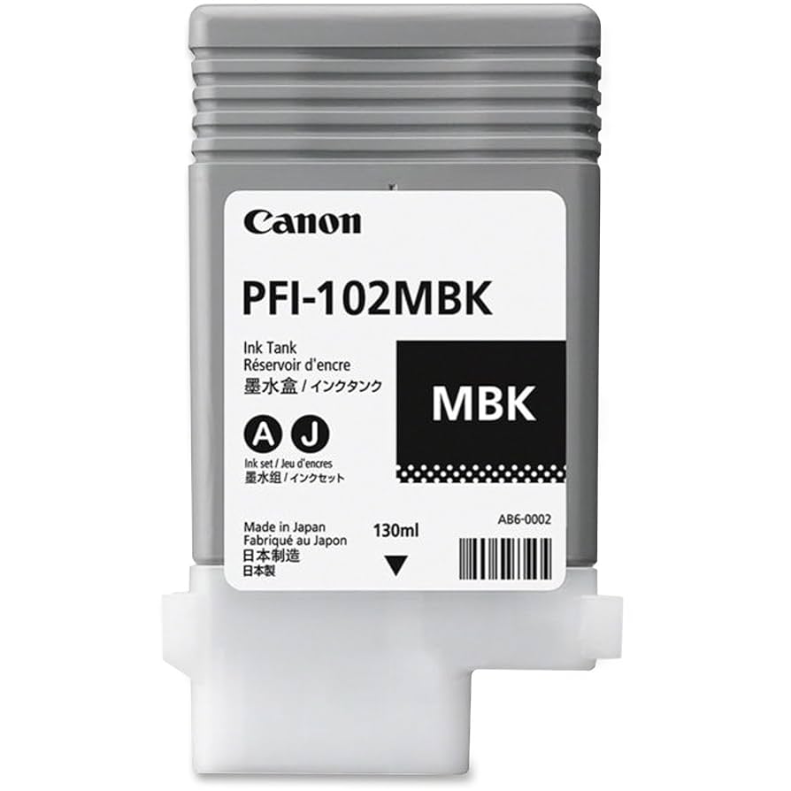 PFI-102MBK キャノン インク Canon マットブラック 14個セット Amazon.com: Canon 0894B001AA Ipf PFI-102MBK Matte Black Ink