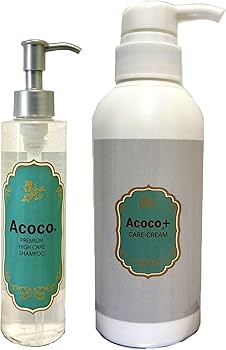 bell★Acoco プレミアムハイケアシャンプー 200ml 2本セット Amazon.co.jp: 【ACOCO® 公式】シャンプー & ケアクリーム セット