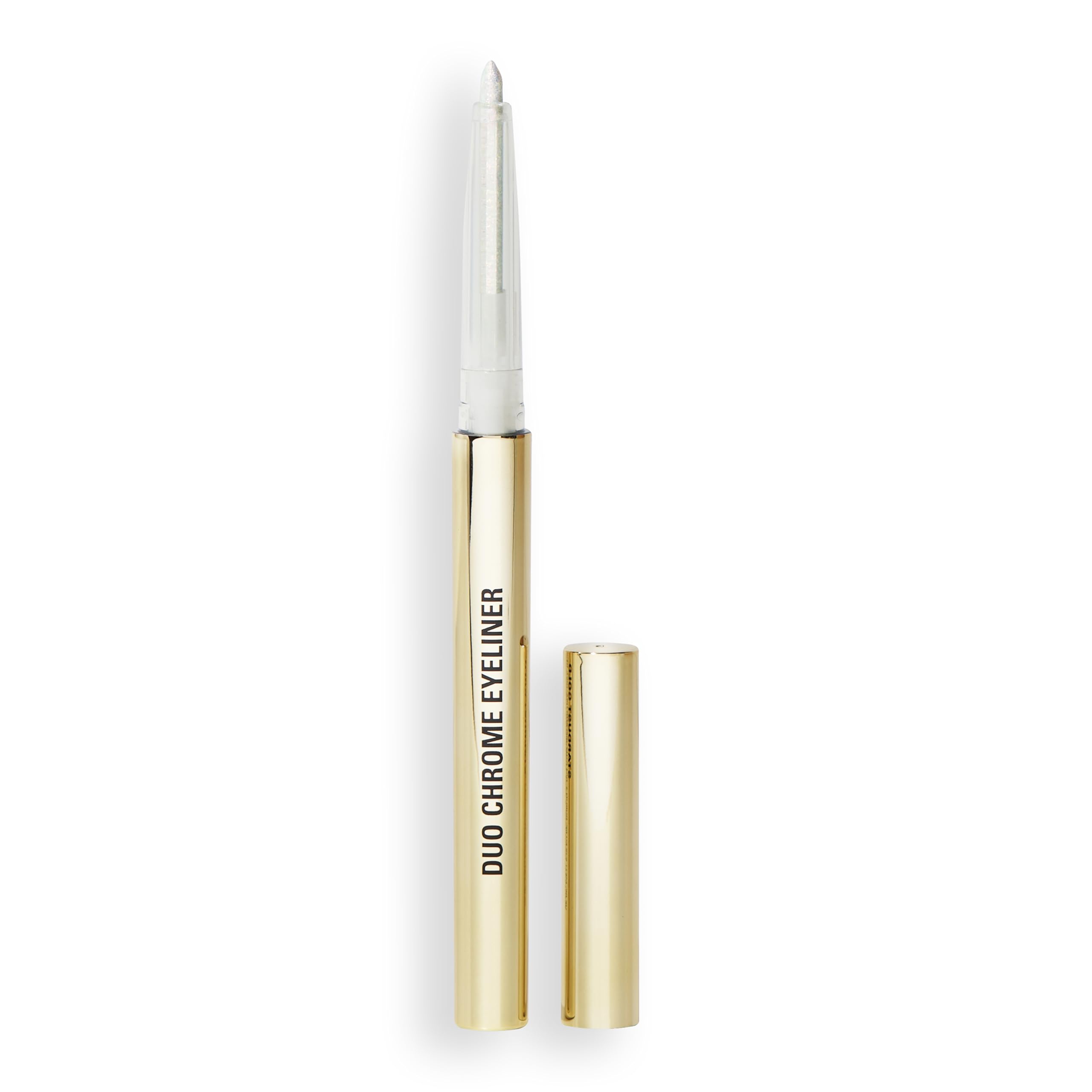 Revolution, Metallic Duochrome Eyeliner, Smudge-Proof Pencil, Waterproof, Colour-Shifting Iridescent Formula, Vegan & Cruelty-Free, Stardust Gold, 0.2g